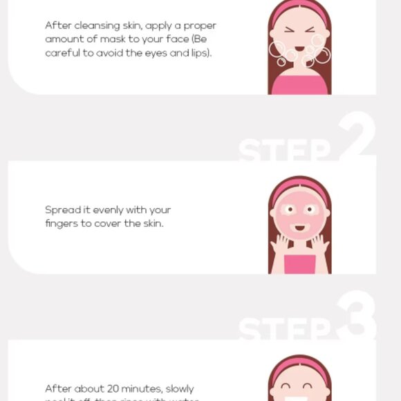 LAIKOU 24K Gold Sakura Peeling Face Mask AntiWrinkle Whitening Blackhead Removal - Picture 11 of 16